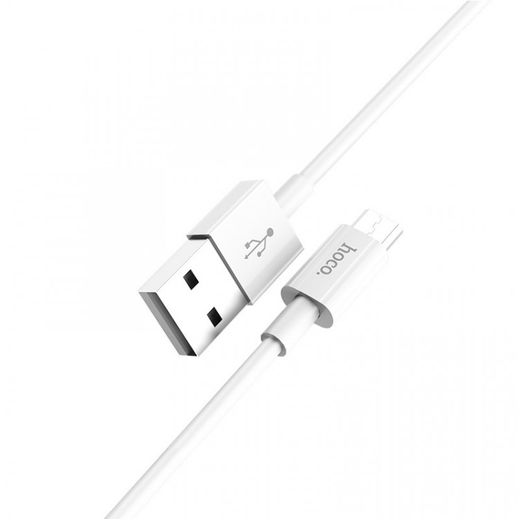 Шнур USB на micro USB штекер  HOCO X23  1м (2A)