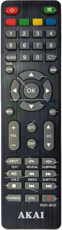 AKAI RC01-S512 (TV) Supra/Hyundai  Quality (М2006)
