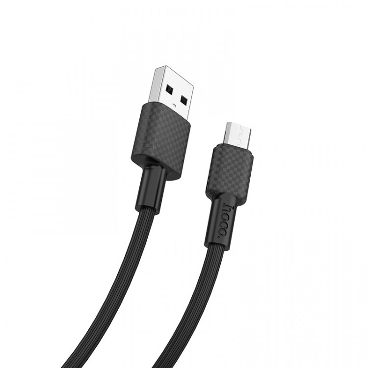 Шнур USB на micro USB штекер  HOCO X29   1м  (2A )рифленый (1/33)