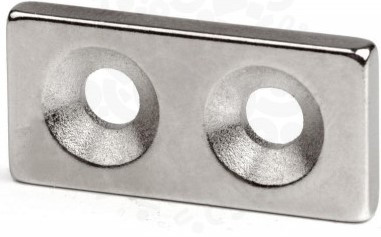 Магнит неодимовый диск 35х15х3мм  (с зенковкой 8х4мм) (1шт) R-3703