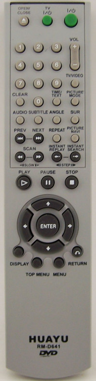 HUAYU RM-D641 (for SONY DVD)