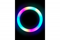Лампа светодиодная кольцевидная MJ-33 (32см)  RGB