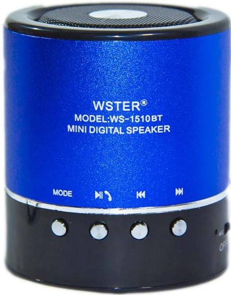 Портативная Bluetooth-акустика Wster WS-1510 BT (TF, FM, USB)