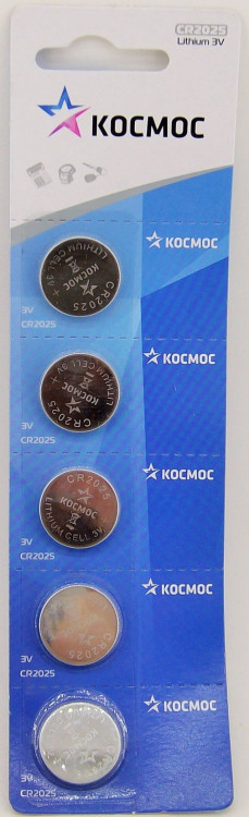 CR2025     КОСМОС  BL5 (5/60)