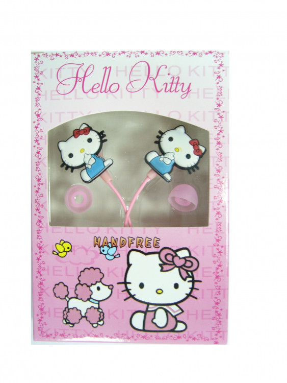 MS-303 наушники вакуум  Hello Kitty