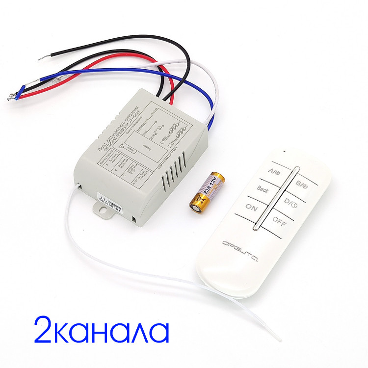 Универсальный для световых приборов Орбита OT-HOS02 (2канала,220В)