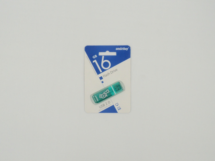USB-Flash 16GB Smartbuy Glossy series Green (SB16GBGS-G)