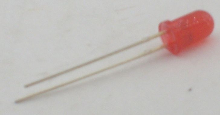 LED RED 2L 12V  6044