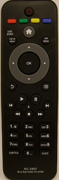 PHILIPS RC-2802 (BD PLAYER) как(ор) Quality