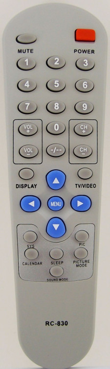 SHIVAKI RC-830 (TV) как(ор) Quality  (M1718)