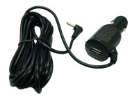 Шнур питания в прикуриватель 3,5мм AV-1025/TS-CAU27 (3м, 2000mAh, гнездо USB)