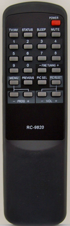 SHIVAKI RC-9820 (TV) как(ор)  (M1721)