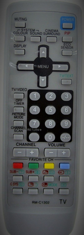 JVC RM-C1302 (TV) с т/т как(ор) Quality (М1408)