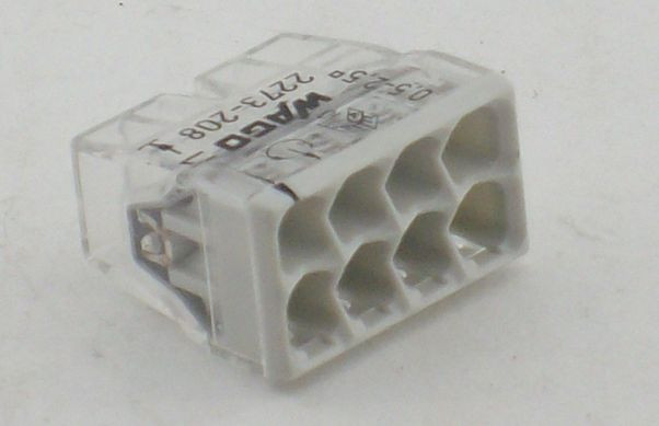 Клеммы-экспресс электромонтажные 2273-208 (8*2.5мм2) 50шт. R-5135
