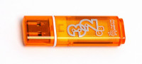 USB-Flash  4GB Smartbuy Glossy series Orange (SB4GBGS-Or)