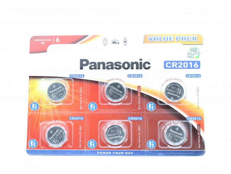 CR2016   PANASONIC Lithium Power BL-6