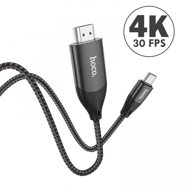 Шнур HDMI - TYPE-C  HOCO UA16-C   2м  (1/22)