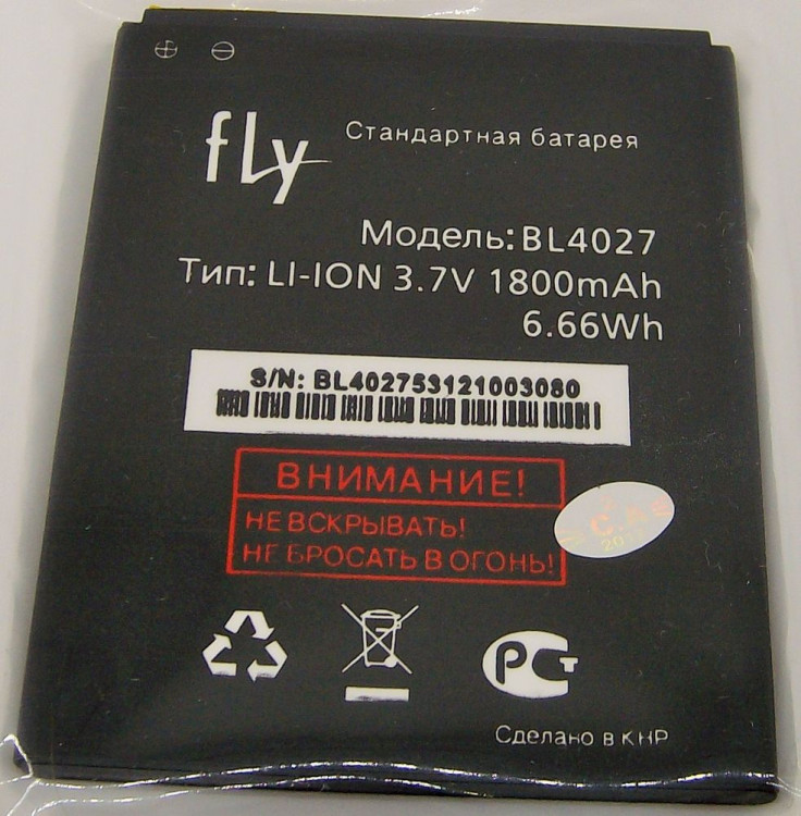 Аккумулятор для Fly BL4027  1800mA)  IQ4410