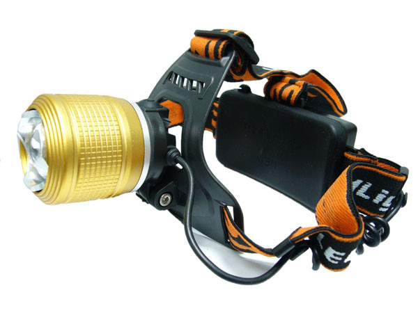 Фонарь налобный Патриот SL-33/PT-FLG06 (1L, 2*аккум., ZOOM, T6)