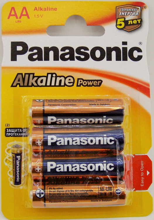 LR 6         PANASONIC  Alkaline Power BL-4  (48)