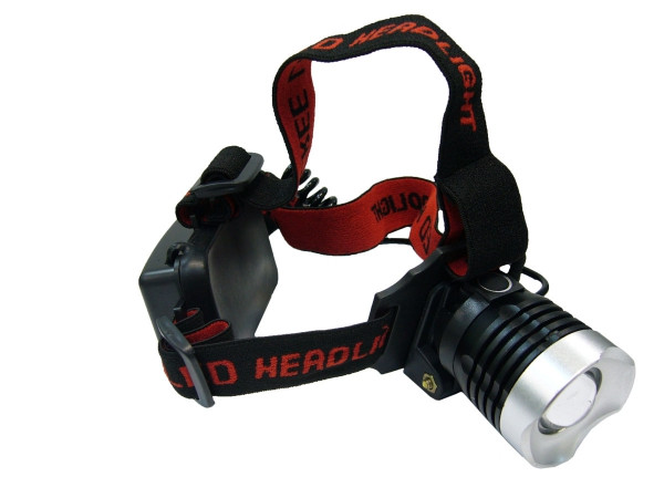 Фонарь налобный Патриот SL-665/PT-FLG07 (1L, 2*18650, T6, ZOOM)