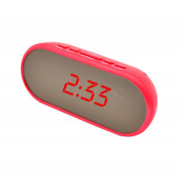 VST712Y-1 часы эл.сетевые крас.цифры