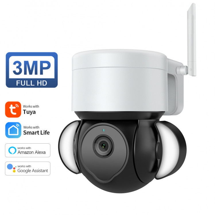 IP Видеокамера Орбита OT-VNI47 (2048*1536, 3Mp, 3,6мм,WI-FI,пластик)
