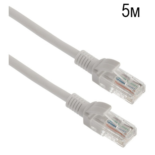 Шнур Патч-корд  UTP CAT 5Е  1,5м  Орбита  OT-PCC12