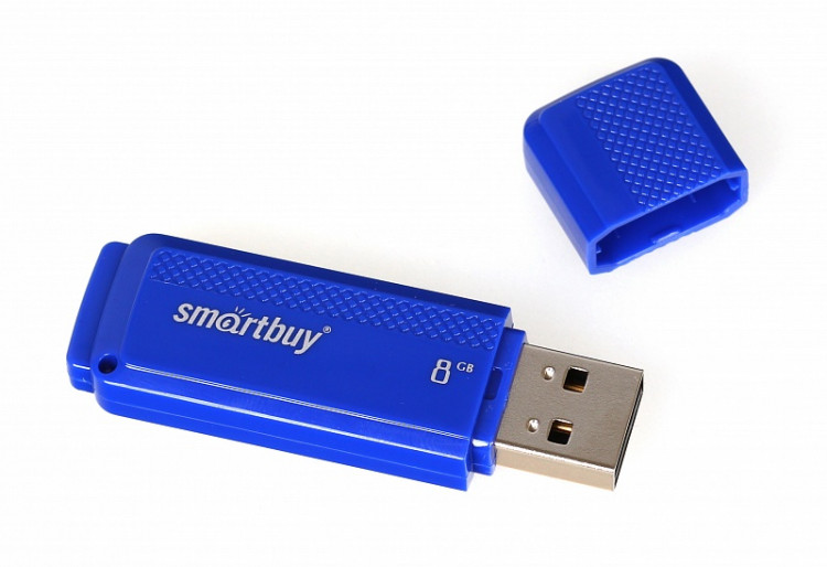 USB-Flash 32GB Smartbuy Dock Blue  (SB32GBDK-B)