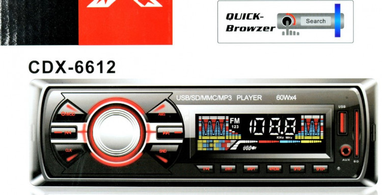 Автомагнитола  CDX-6612