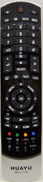 HUAYU RM-L1178 (for TOSHIBA TV LCD 3D)