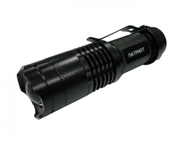 Фонарь ручной Патриот SL-11A /PT-FLR02(1L, 14500 аккум.,ZOOM)