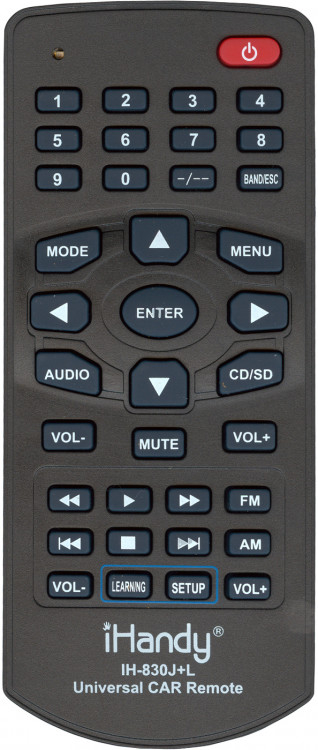 HUAYU IHANDY CAR IH-830J+L (для автомагнитол, TV, DVD) обучаемый и программируемый HUAYU IHANDY CAR IH-830J+L (для автомагнитол, TV, DVD) обучаемый и программируемый