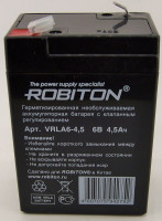 Аккумулятор Robiton VRLA6-4.5