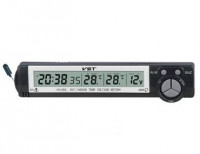 VST7043   часы эл.авто (будильник, температура)
