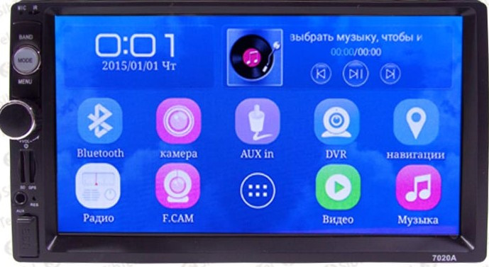 Автомагнитола KSD-7020A (Android 6.0/GPS/TV, 2din)
