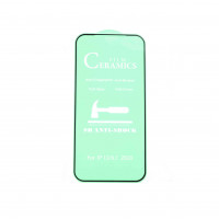 Стекло защитное FILM Geramics на iPhon 12   6,1"/SE2020 (черное)