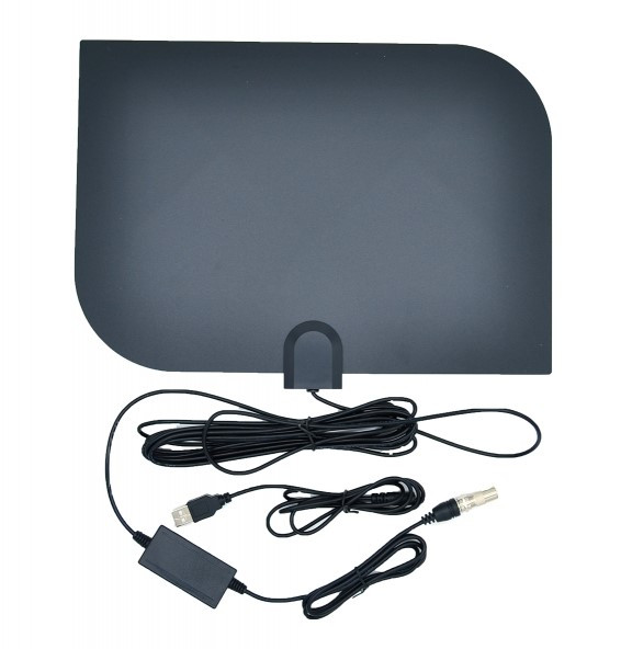 Антенна  активная  комнатная МВ+ДМВ с усилителем ОРБИТА TD-018/OT-ANT04 (USB)