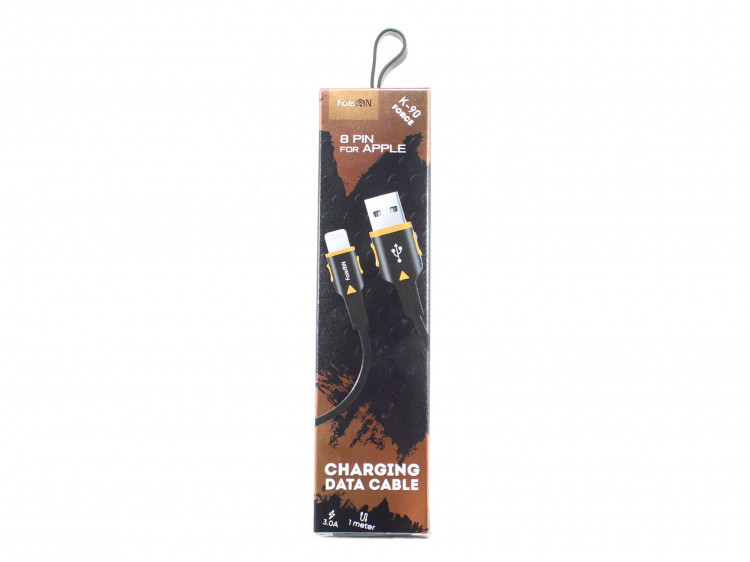 Шнур USB на Lighting  FaisON K-90     1м (3А) силикон