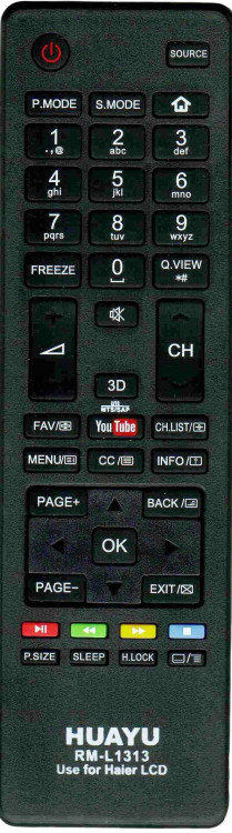 HUAYU RM-L1313 (for HAIER LCD)