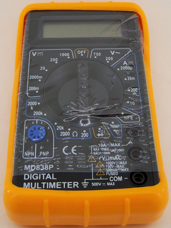 Мультиметр  DT838P/OT-INM15 в рез калоше
