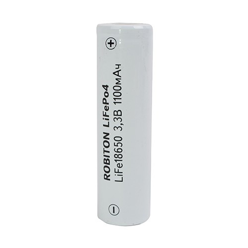 FN-18650 Аккумулятор ROBITON LiFe PK1  (3.6V, 1100mAh)