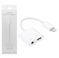 Переходник Lightning штекер - Lightning гнездо/3,5мм.гнездо GL-029/OT-SMA11(bluetooth)