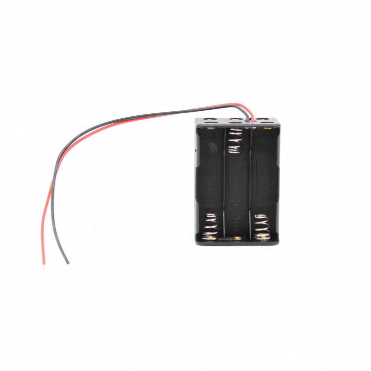 Отсек для элементов питания  ROBITON  Bh 6*AAA с 2-мя проводами PK1 (285)