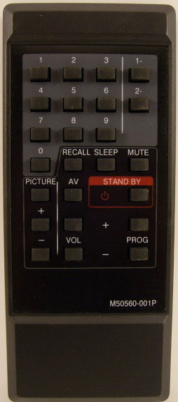 TELEVISION RC-882 (TV) М50560-001Р  (M1858)