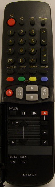PANASONIC EUR51971 (TV, VCR) как(ор) Quality (M1474)