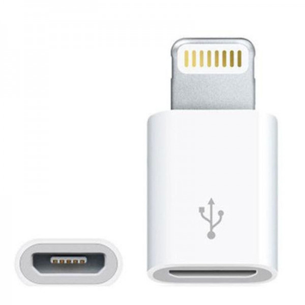 Переходник Lightning штекер - micro USB гнездо  Орбита BS-506