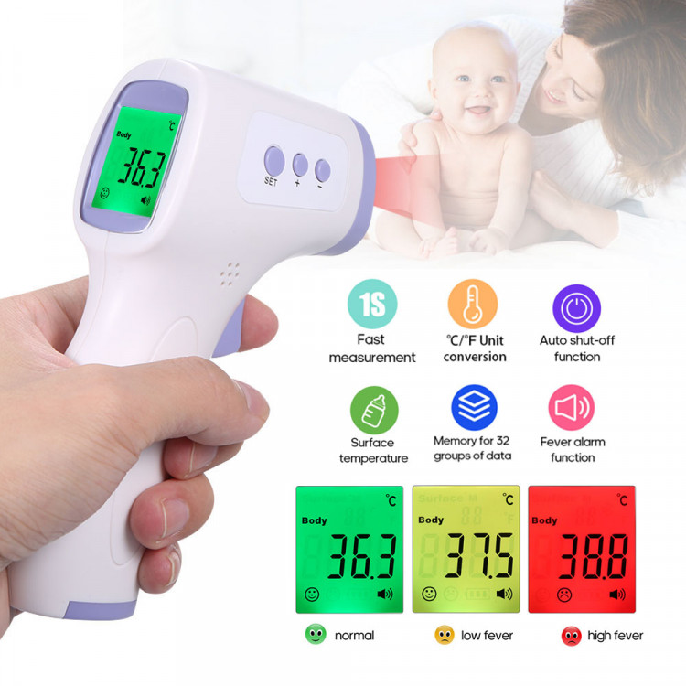 Термометр BELOVE бесконтактный, ручной CK-T1503