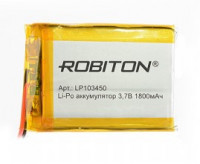 Аккумулятор Robiton LP103450 (3.7B,1800mAh)
