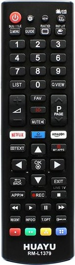 HUAYU RM-L1379 (for LG TV LED) NETFLIX & AMAZON